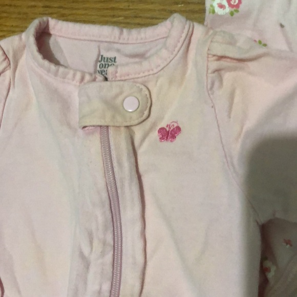 Newborn long sleeve PJ bundle, five pair - Picture 8 of 11